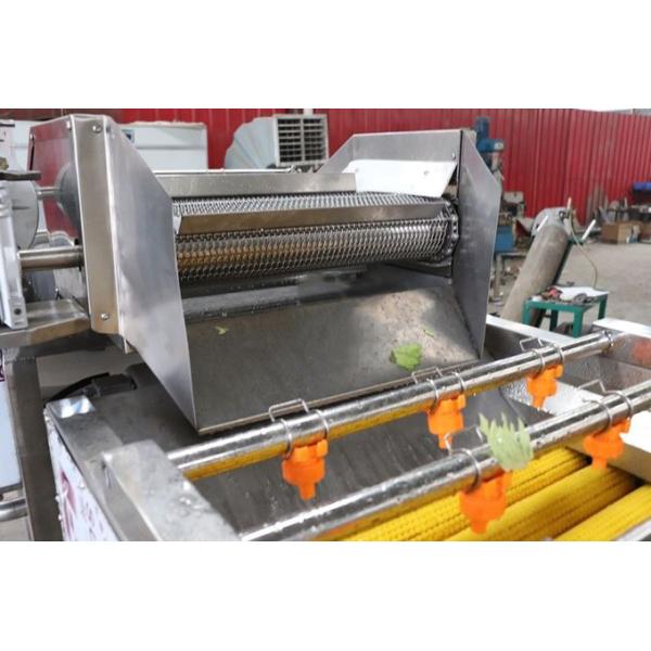 Multi Function 3.75KW Air Bubble Vegetable Washing Machine