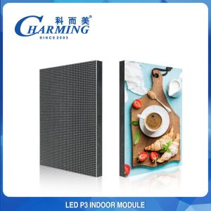 16 Bit P3 Indoor LED Video Modules 3840Hz Fixed Installation