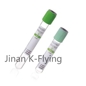 Single Use Lithium / Sodium Heparin Blood Tube 16*100mm