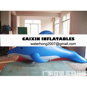 Cheap customized giant advertising lighting inflatable dolphin balloon for sale