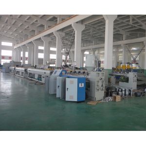 Solid Wall Automatic Ppr Pipe Extrusion Machine With 2 Years Warranty