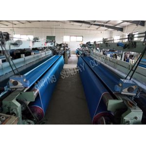 Blue Color 5m Width Insect Mesh Protection Netting Plain Weave With Iron Edge