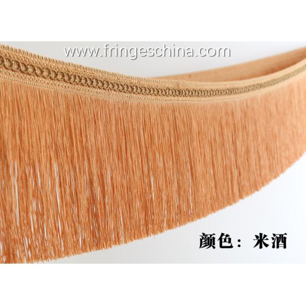 Quality Latest decorative OEM custom design tassel fringe for curtain cushion trimmings wholesale