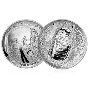 Polished Custom Challenge Coins 3d Silver Coins Dia5cm Wearproof