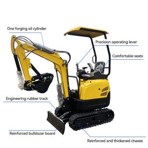 Discount Offer 1 Ton Mini Excavator Mini Excavator Cheap Mini Excavator for