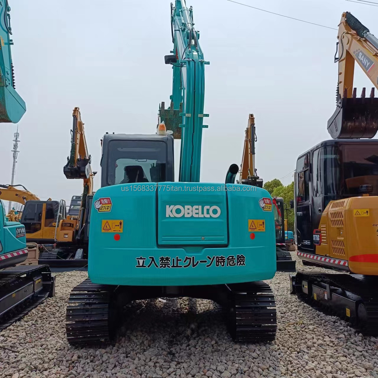 Kobelco SK250 SK75 SK210 SK220 SK260 Crawler Excavator with and 0.5M³ Bucket