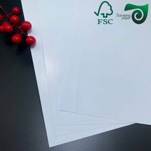 FSC Custom Size 160gsm 180gsm Inkjet Printing C2S Art Paper For Books
