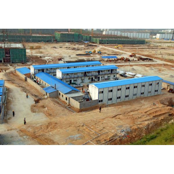 certificated prefab house temporary living quarter laborers camp/prefab labor