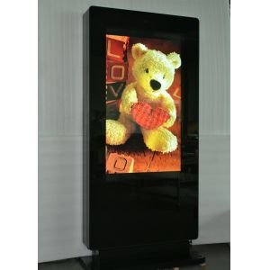 Cheap 55&quot; Outdoor LCD Digital Totem , IP65 2500 nits Sunlight Readable LCD Display for sale