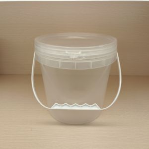 Polyethylene Polypropylene Clear Plastic Drink Buckets Corrosion Resistant