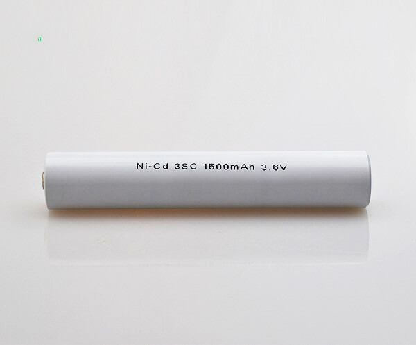 Quality 55 Degree SC1500mAh Nicd Battery Pack 3.6 V For Emergency Lighting wholesale