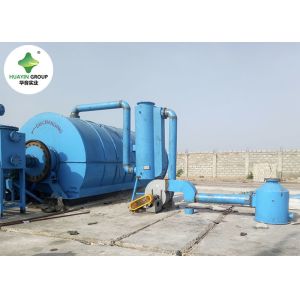 Cheap Machine Plastic Into Fuel Petrol Pyrolysis Machine 12 T Waste Tire Pyrolysis Plant for sale