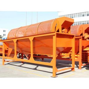 Gold Compost Trommel Screen Machine Gold Mining 600tph