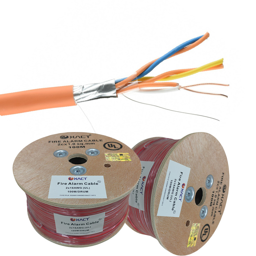 Drain Wire 1/0.5tc mm Tinned Copper/Copper Stranded Fire Alarm Cable PH120 1x1