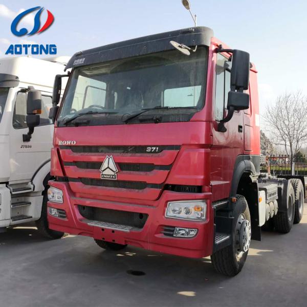 Logistics Transportation 6x4 Driving Type Dump Truck Tractor Truck Head with 371HP