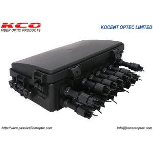 1x16 PLC Splitter SC APC Aerial Pole-mount Optica Fibra Splice Enclosure NAP Box