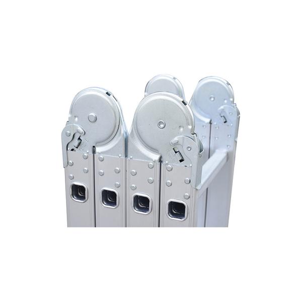 Quality Non Insulated 5.46m 6X3 Aluminium Multi Purpose Ladder En131 wholesale