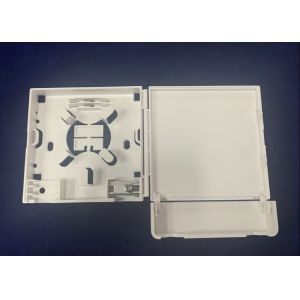IP32 FTTX 2 SC Fiber Optic Faceplate Optical Rosette FTTH Wall Socket