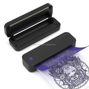 Wireless Tattoo Transfer Stencil Printer A4 Thermal Copier Machine Plastic Compatible with Smartphone and PC