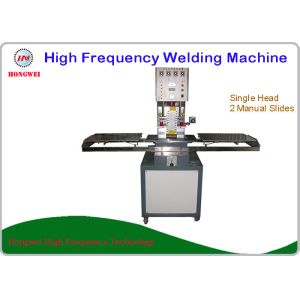 Cheap Single Head High Frequency Plastic Welding Machine With Side Slides for sale