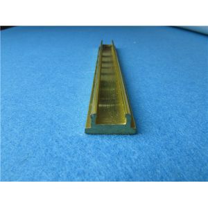 Shining 2m Long CuPb3Zn39 U Shaped Metal Channel High Hardness