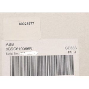 ABB SD833 3BSC610066R1 Power Supply ABB 800XA