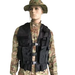 Custom MOLLE Tactical Vest 600D Polyester Adjustable Plate Carrier