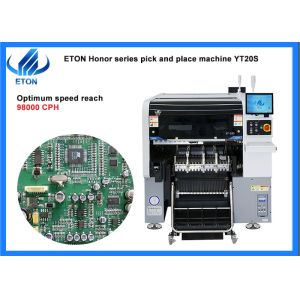 0.03mm SMT Placement Machine 98000 CPH Lightweight With Precise Corner System