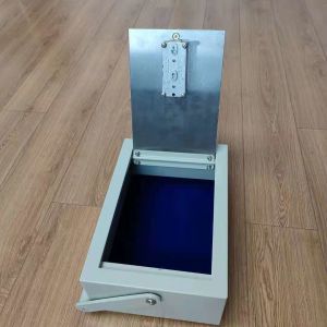 Stainless Steel Handle Safe Deposit Box Portable Vault Safe Locker