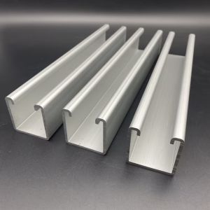 Manufacturer Aluminum 6061 Strut Channel for Solar Mounting System