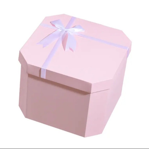 Folding Carton Boxes Corrugated Box Packaging Handheld Oversized Square Empty