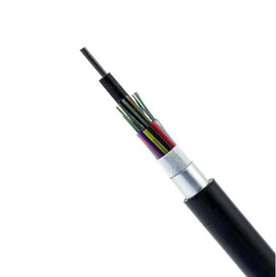 Quality SM G652D Indoor Fiber Optic Cable GYFTA53 PVC Simplex Four Core wholesale