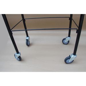800mm Height 370mm Width Sports Equipment Rack For Garage With Wheels