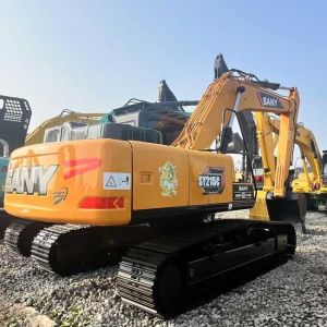 Used Excavator SANY SY215C Middle Crawler Excavator 1.4m3 Bucket Capacity
