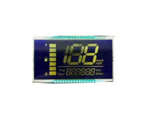 Cheap Customized Htn Segment Lcd Display 1/3bias 1/4duty View Angle 6:00 for sale
