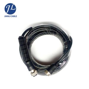 China GX12 Waterproof 6 Pin Aviation Cable Extension For Reversing Monitor Camera 20M on sale