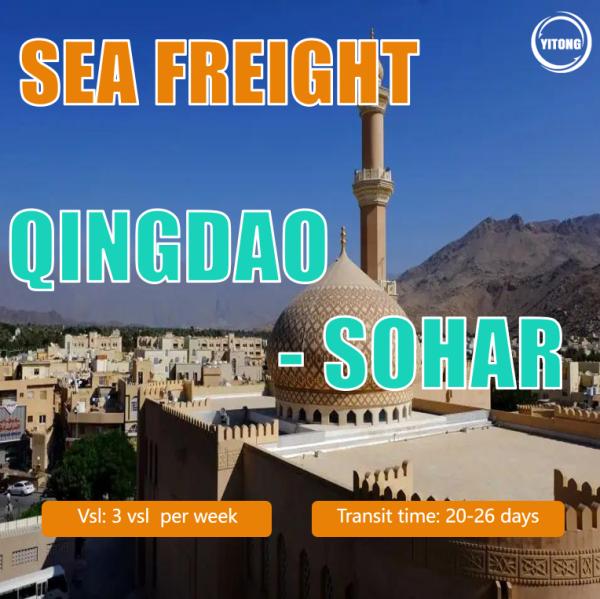 Quality Sea Ocean Shipping From Qingdao To Sohar, Oman wholesale