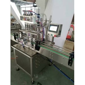 Automatic Overflow Liquid Bottle Filler For Beverage Juice