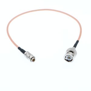 DIN 1.0 23 Mini BNC to BNC Male HD SDI 6G Double Shield Cable for Blackmagic