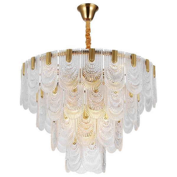 Luminous Flux 110lm Contemporary 60*29cm Crystal Pendant Light