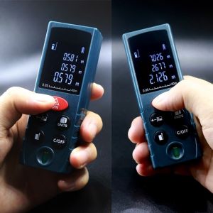 Handheld Portable Laser Rangefinder Electric Ruler Tape Measuring Tools Laser