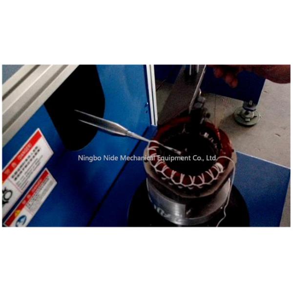 NIDE stator coil lacing machine with CNC control design and HIM program
