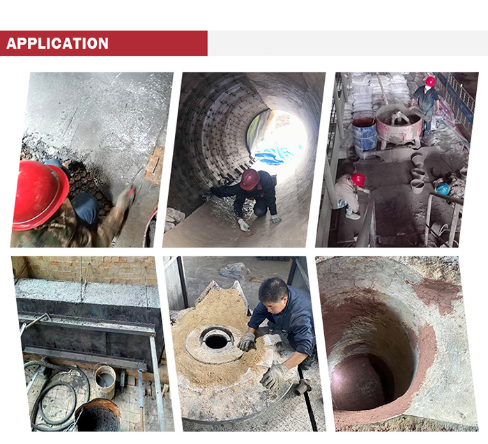 Grey Low Cement Castable Corrosion Resistant High Mid Temp Strength