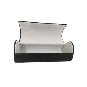 Portable PU Spectacle Personalized Sunglasses Case With Samll Heart Buttom