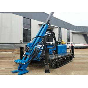 Cheap 300 Meters Depth Compact Crawler Mounted Drill Rig With 89mm Drill Pipe for sale