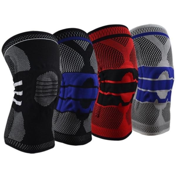 Comfortable Silicone Knee Brace Support Knee Pads For Sports Protection