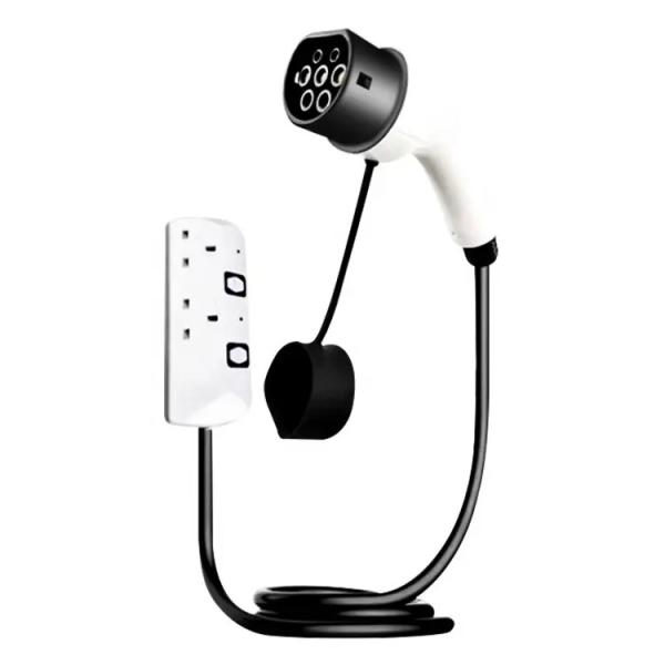 European Standard Type 2 Camping 16A Electric Car Discharge EV Charging Gun For