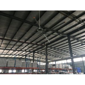 China Large Ventilation Six Aluminum Blades Gearbox Ceiling Fan on sale