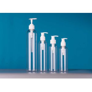 260ML Plastic Lotion Bottles with Pumps, Leak Proof, Empty Clear Refillable, BPA