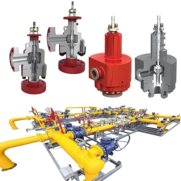 Quality Flanged Control Valve Samson PN1.6~42MPa ANSI 150~2500LB With Conical Or O Ring Seat DN15~DN600 wholesale